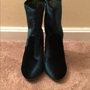 Emerald Green booties